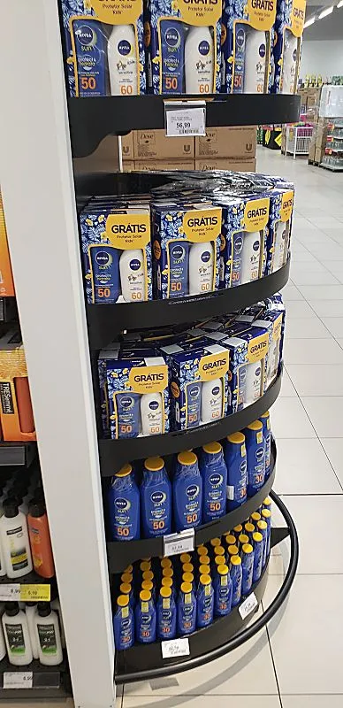 Gôndola central para loja em Osasco