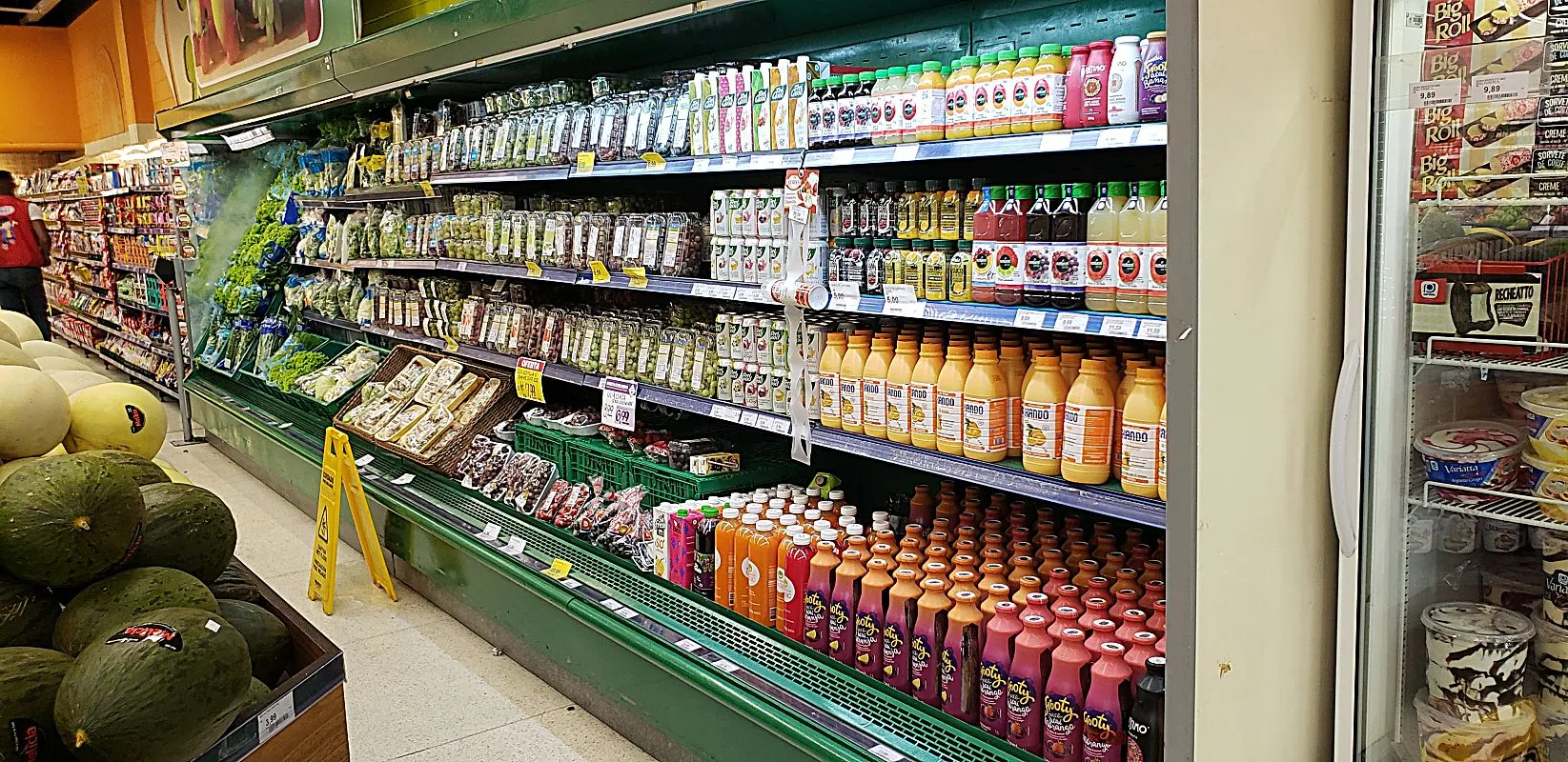 Gôndolas de supermercado preço